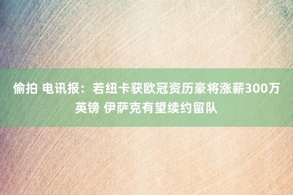 偷拍 电讯报：若纽卡获欧冠资历豪将涨薪300万英镑 伊萨克有望续约留队