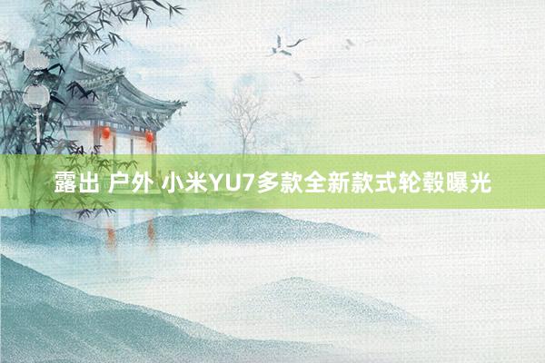 露出 户外 小米YU7多款全新款式轮毂曝光