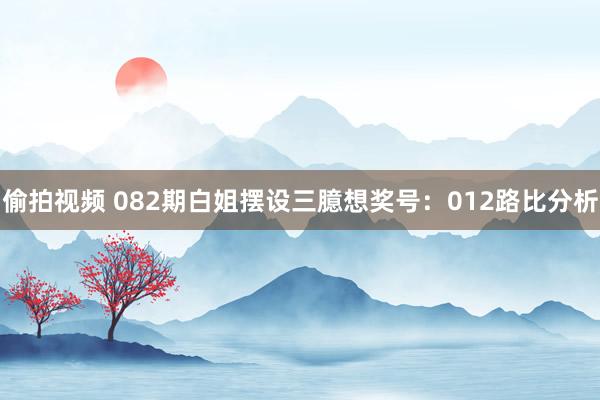 偷拍视频 082期白姐摆设三臆想奖号：012路比分析