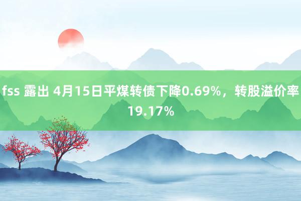 fss 露出 4月15日平煤转债下降0.69%，转股溢价率19.17%