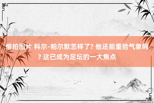 偷拍图片 科尔-帕尔默怎样了? 他还能重拾气象吗? 这已成为足坛的一大焦点